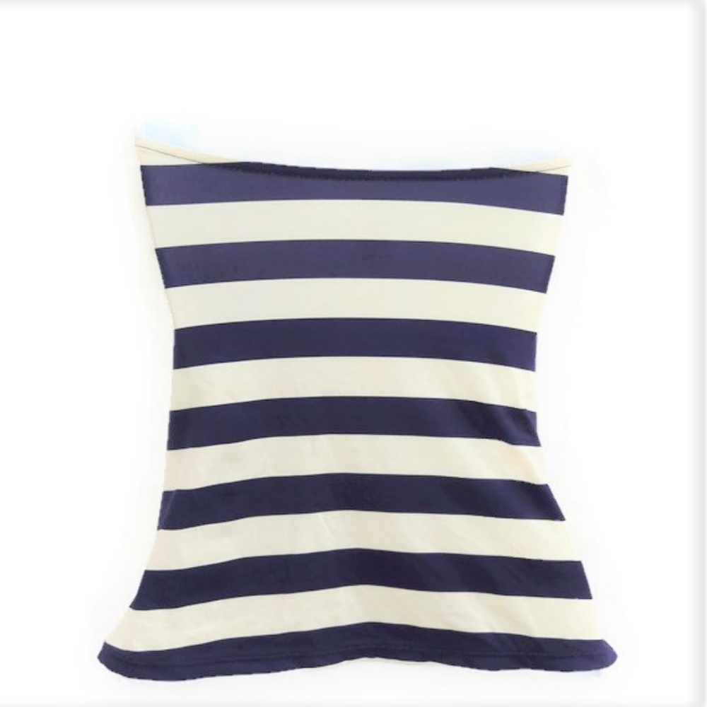 Ann Taylor LOFT Top Sweetheart Tankini Ruched Nylon Spandex Stretchy - Picture 3 of 5